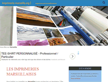 Tablet Screenshot of imprimerie-marseille.org